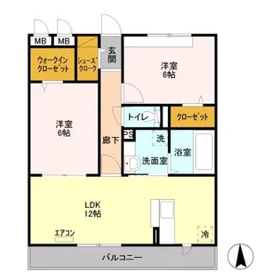 プレミアムベース Ⅰ【2階】の間取り