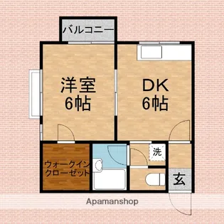 エクセルフォー【101号室】の間取り
