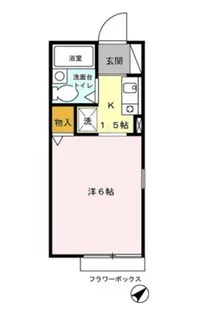 ヒルトップ【1階】の間取り