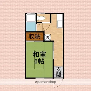 マロンハイツ【1階】の間取り