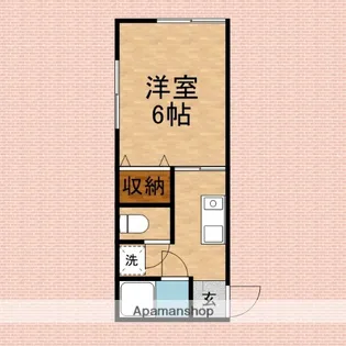 マロンハイツ【1階】の間取り