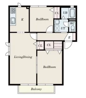 シャオリーシャン壱番館【2階】の間取り