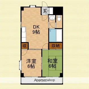 ラフォーレ野火止【3階】の間取り