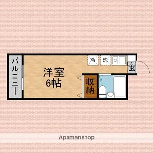 スターマンション【2階】の間取り