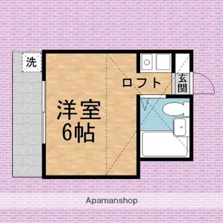 ビューハイム【1階】の間取り