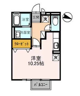 プリウス【2階】の間取り