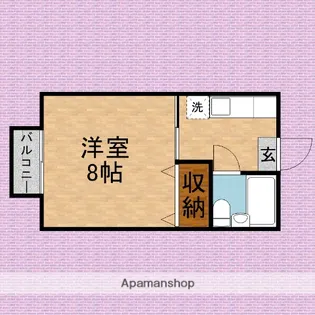 レジデンスアゼリア【1階】の間取り