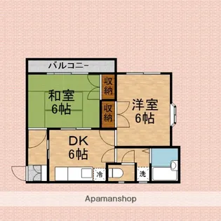 ボナールエイト【101号室】の間取り