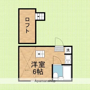 グリーンハイツ11【102号室】の間取り