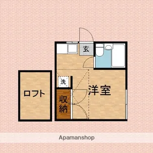 ラ・ムール【2階】の間取り