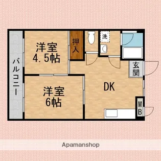 TAK5【2階】の間取り