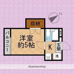 クラブコート志木【3階】の間取り