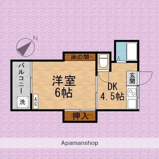 ヴィラみずほ【2階】の間取り