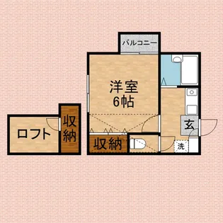 ハルハイム【2階】の間取り