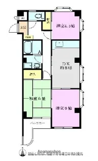 グリーンエール【3階】の間取り