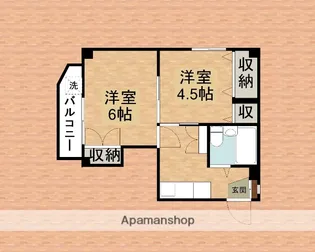 美濃ビル【2階】の間取り