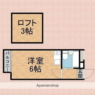 スカイピアみずほ台【1階】の間取り