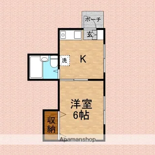 アーバンハイム【1階】の間取り