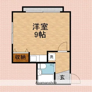 セイントハイツ【2階】の間取り