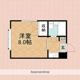 ホワイトハウス【1階】の間取り