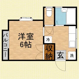 ドミール南台【2階】の間取り