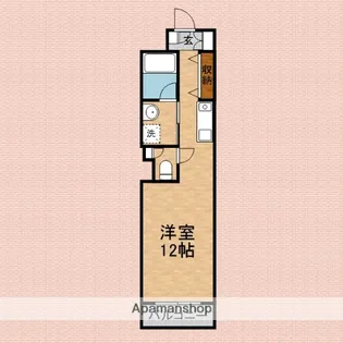 ドリーミー静【3階】の間取り