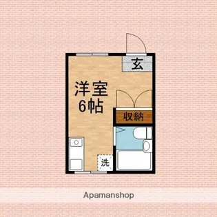 マンション東【103号室】の間取り