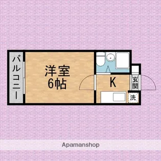 ブリランテ上福岡【2階】の間取り