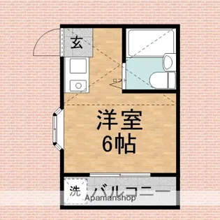 サマーシティ新河岸【1階】の間取り