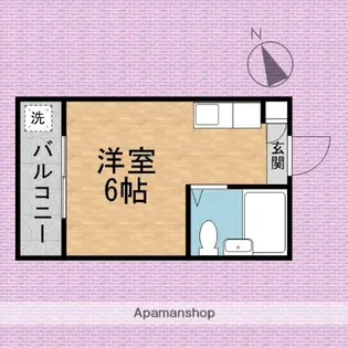 サマーシティ新河岸【2階】の間取り