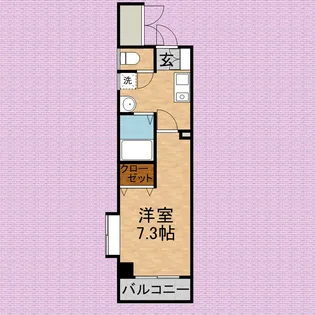 シャインヒル Ⅱ【1階】の間取り