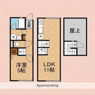 レイ−LEI−【101号室】の間取り