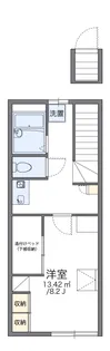 レオパレスYANAGIⅡ【2階】の間取り