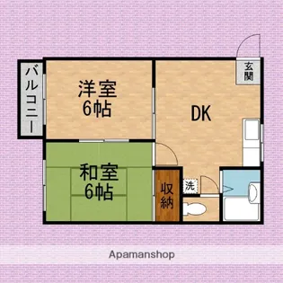 B’CASA志木富士見RE−BORN【2階】の間取り