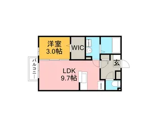 チェリーセージ【1階】の間取り