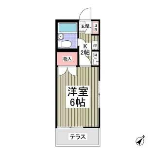 オークタウン【1階】の間取り
