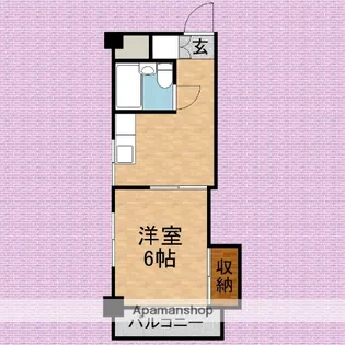 旭日ビル【4階】の間取り