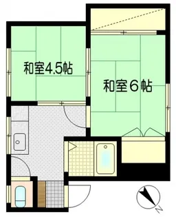 ミドルビレッジ【101号室号室】の間取り