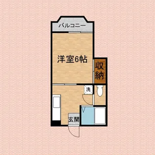 メゾンパール本町【202号室号室】の間取り