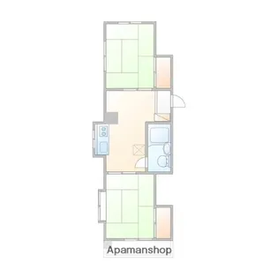 川越三浦マンション【4階】の間取り