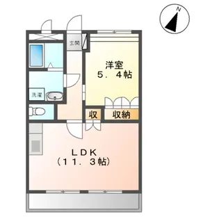プロスペーレ【2階】の間取り