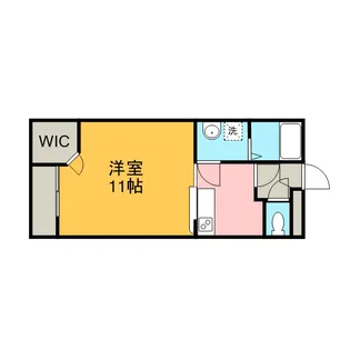 レオパレスアゼリアカーサ【302号室】の間取り