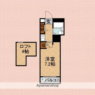 リベラル志木【2階】の間取り