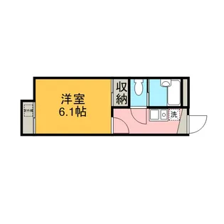 レオパレス中宗岡【2階】の間取り