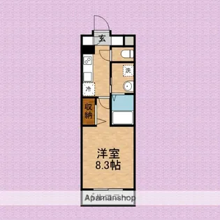 セレーノ【1階】の間取り