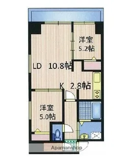 ミルフィーユ【2階】の間取り