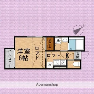 MEMORIE新座【2階】の間取り
