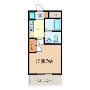 JCアベニューみずほ台【2階】の間取り