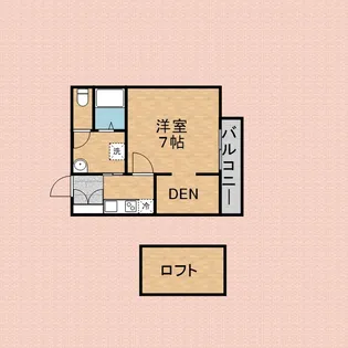 カイト ルネス【301号室号室】の間取り