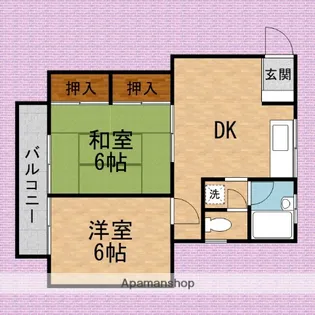 ヴィレット【2階】の間取り